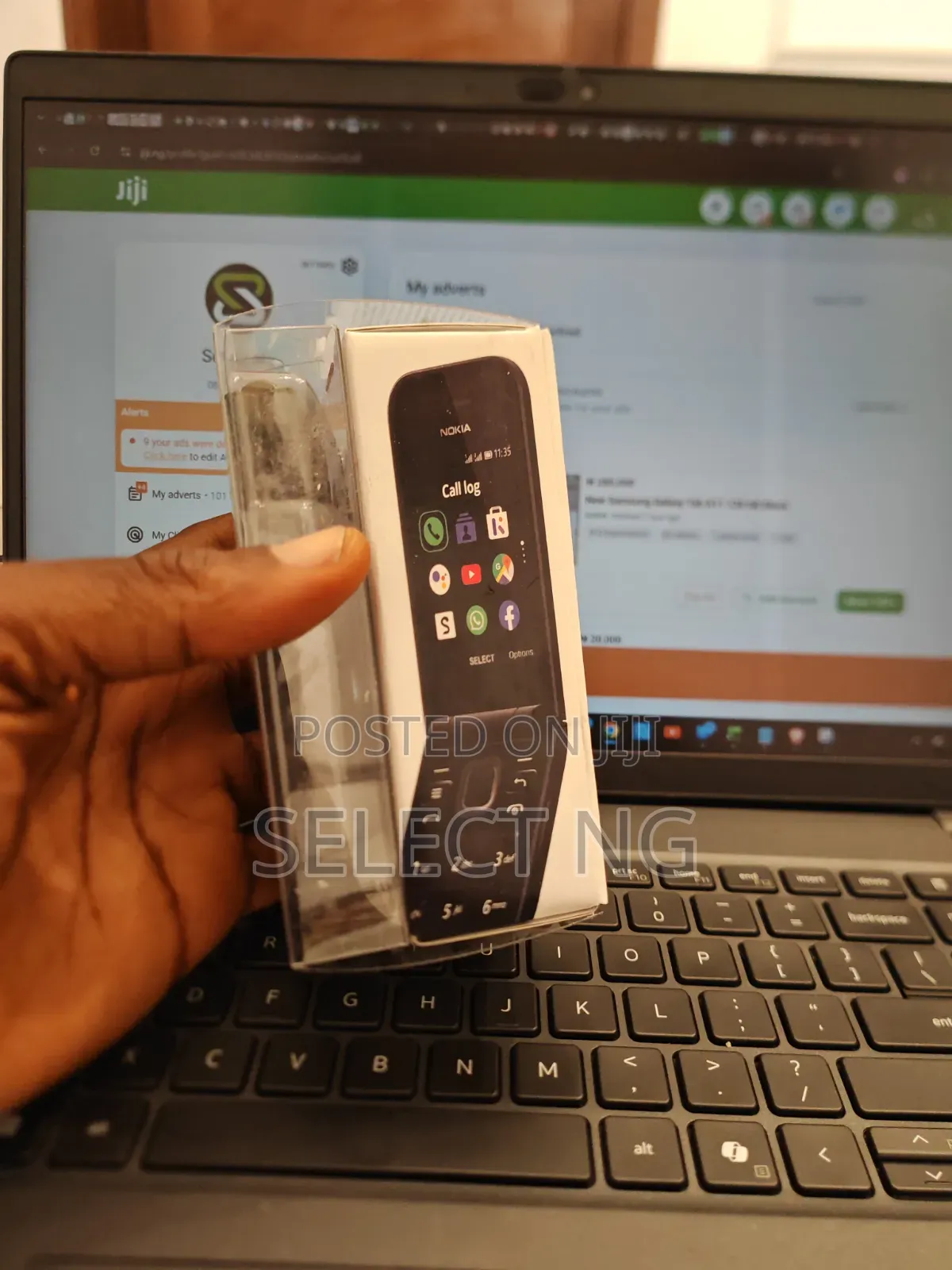 New Nokia 2720 Flip 512 GB Black
