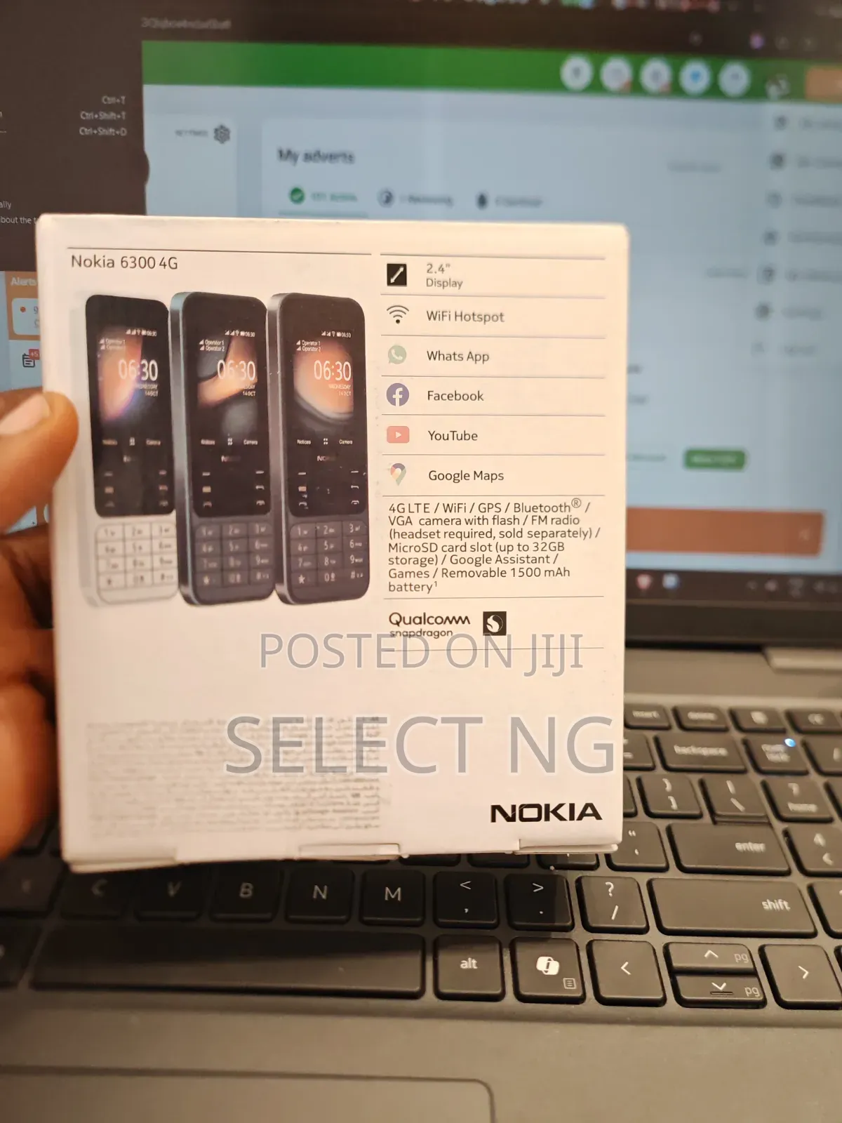 New Nokia 6300 Black
