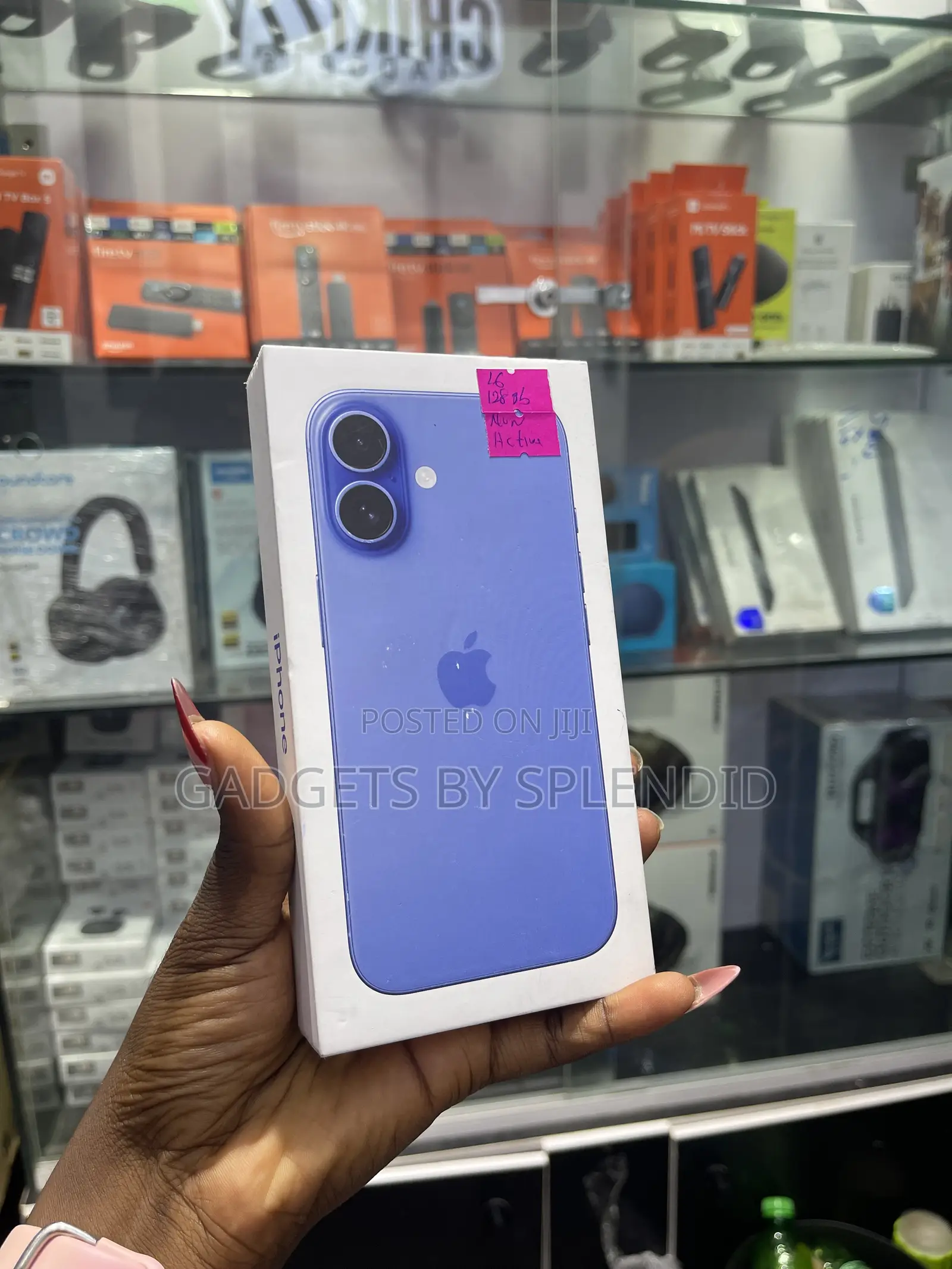 New Apple iPhone 16 128 GB Blue