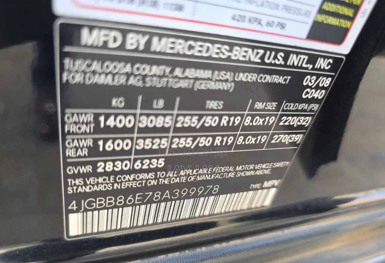 Mercedes-Benz 200 2008 Black