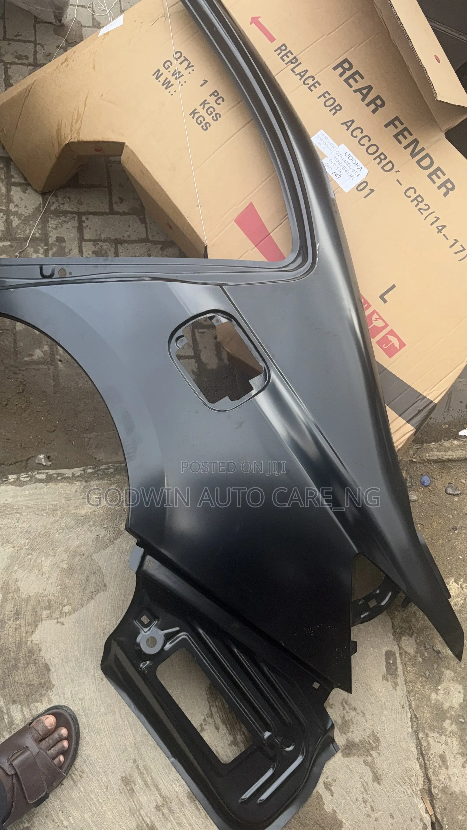 Back Fender 2014 Honda Accord