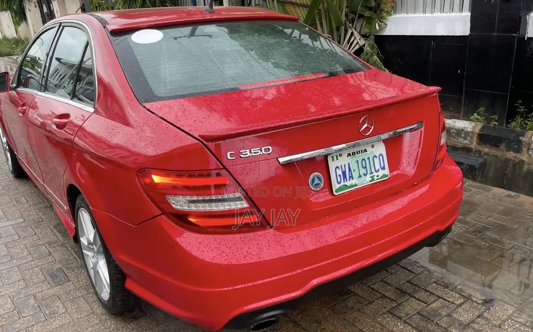 Mercedes-Benz C350 C350 BlueEFFICIENCY RWD 2011 Red