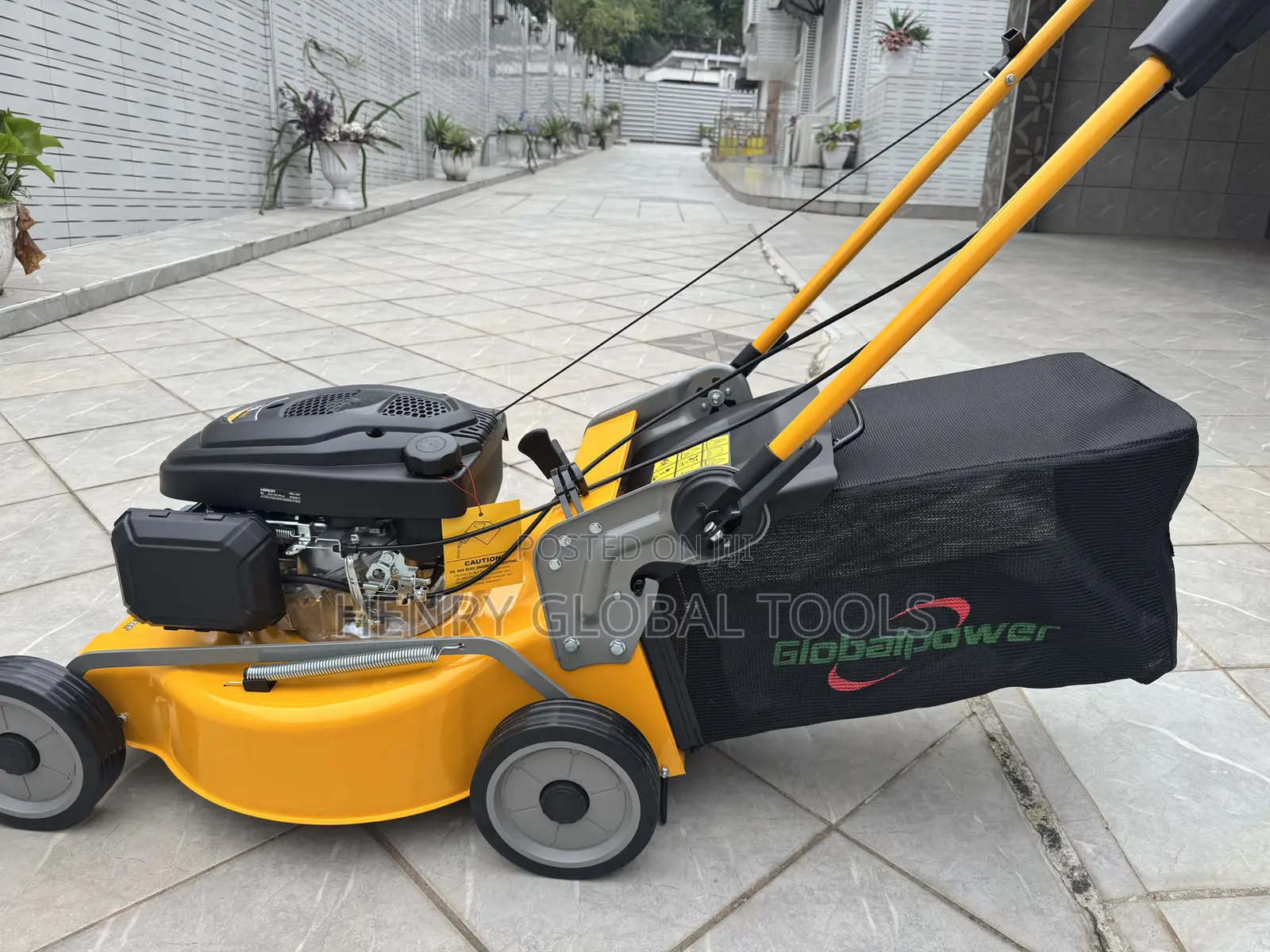 6.0hp 750srs Global Power Gasoline Lawn Mower Machine