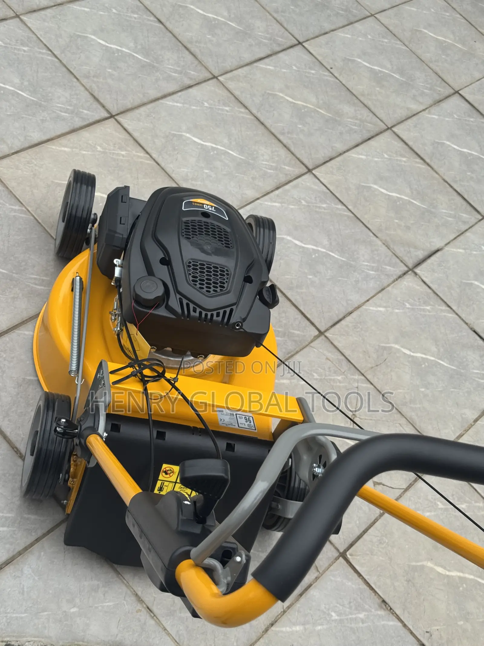 6.0hp 750sris Global Power Gasoline Lawn Mower Machine