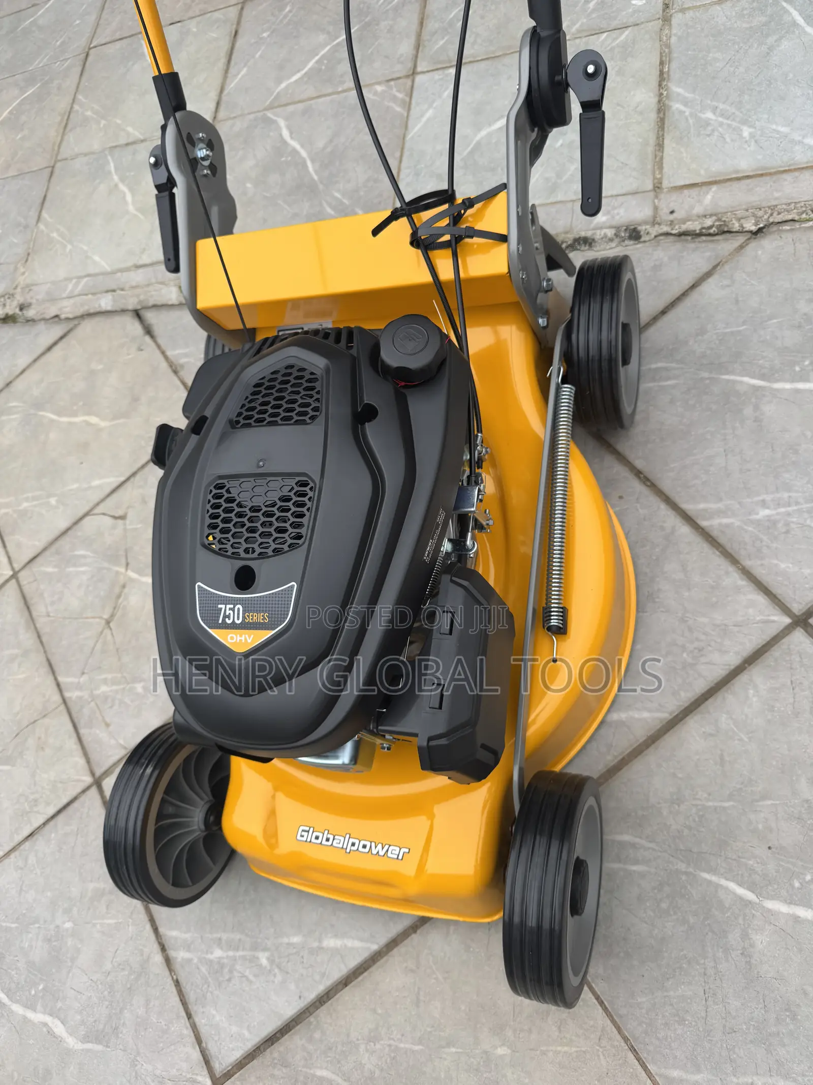 6.0hp 750sris Global Power Gasoline Lawn Mower Machine
