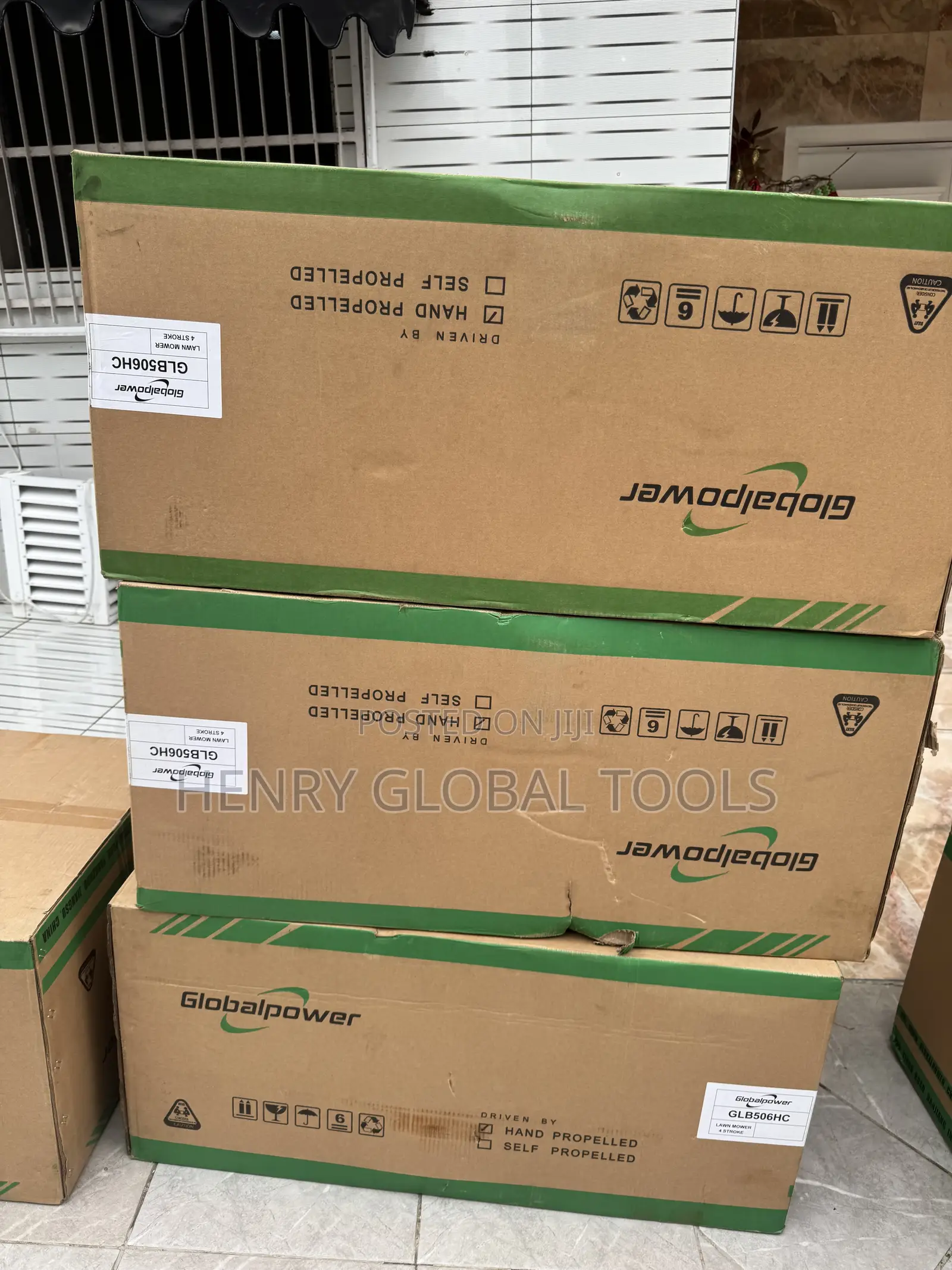 6.0hp 750sris Global Power Lawn Mower Machine