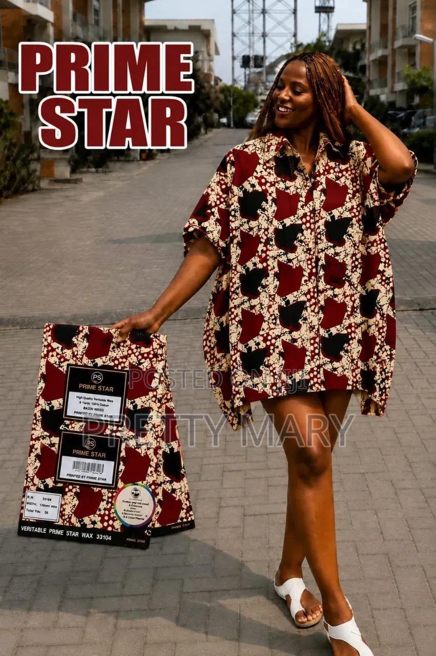Prime Star Wax Ankara Fabric