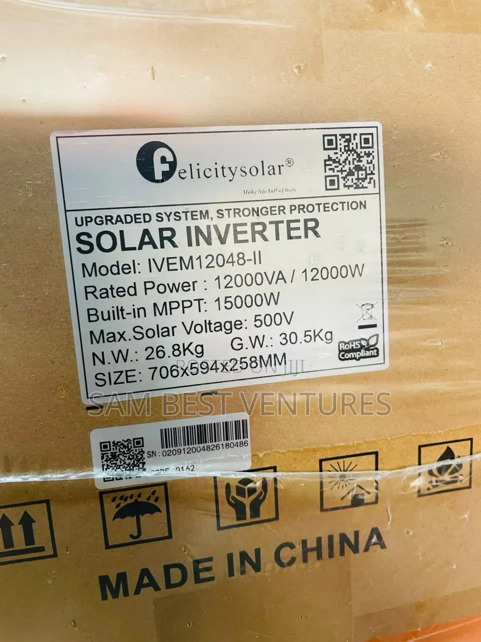 12kva 48v Felicity Ivem Solar Inverter