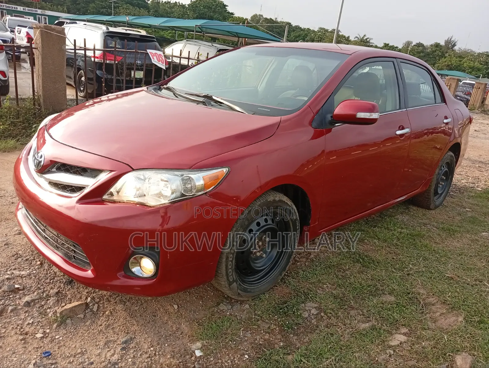 Toyota Corolla 2008 Red