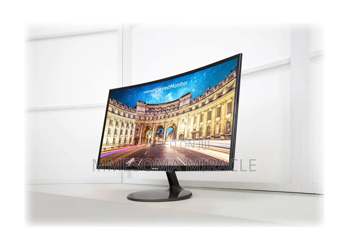 Samsung CF390 Series 27 Inches FHD 1920x1080 Frameless Curved Monitor