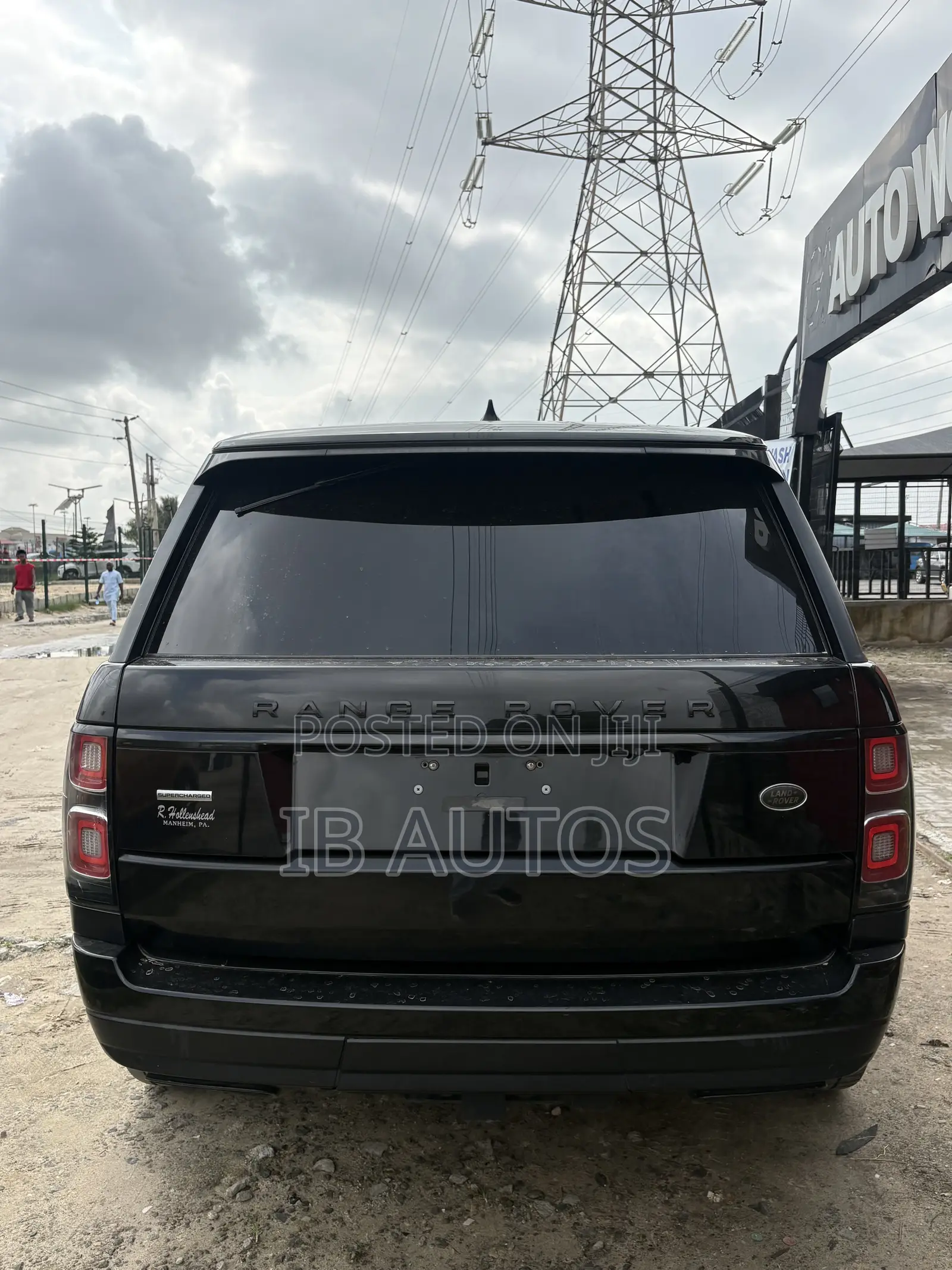 Land Rover Range Rover 3.0L Supercharged 2018 Black