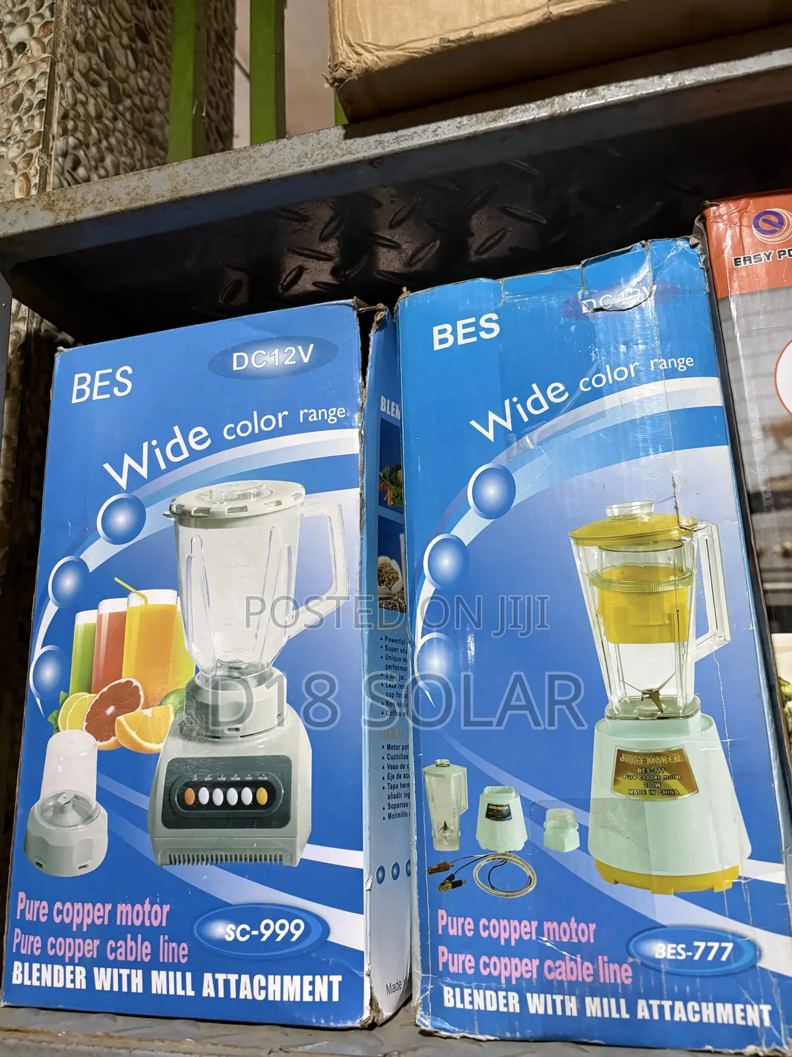Blender Solar Compatible