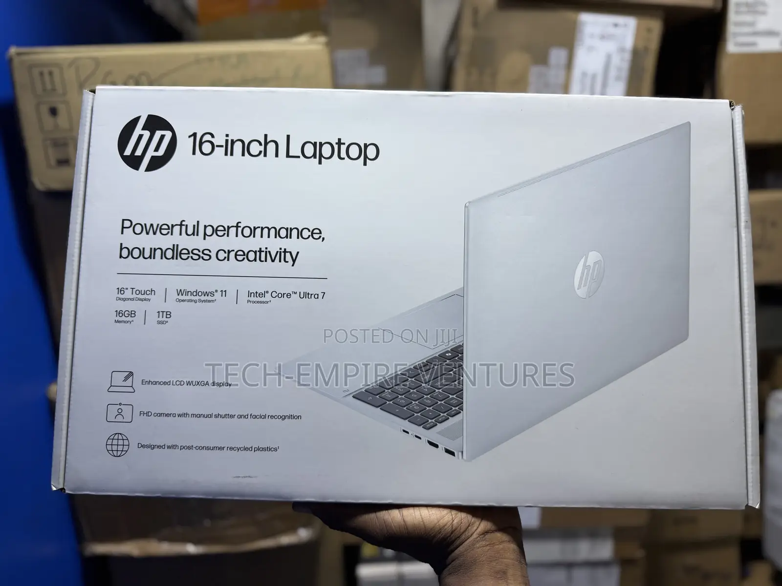 New Laptop HP OmniBook 5 16" 16GB Intel Core Ultra 7 SSD 1T