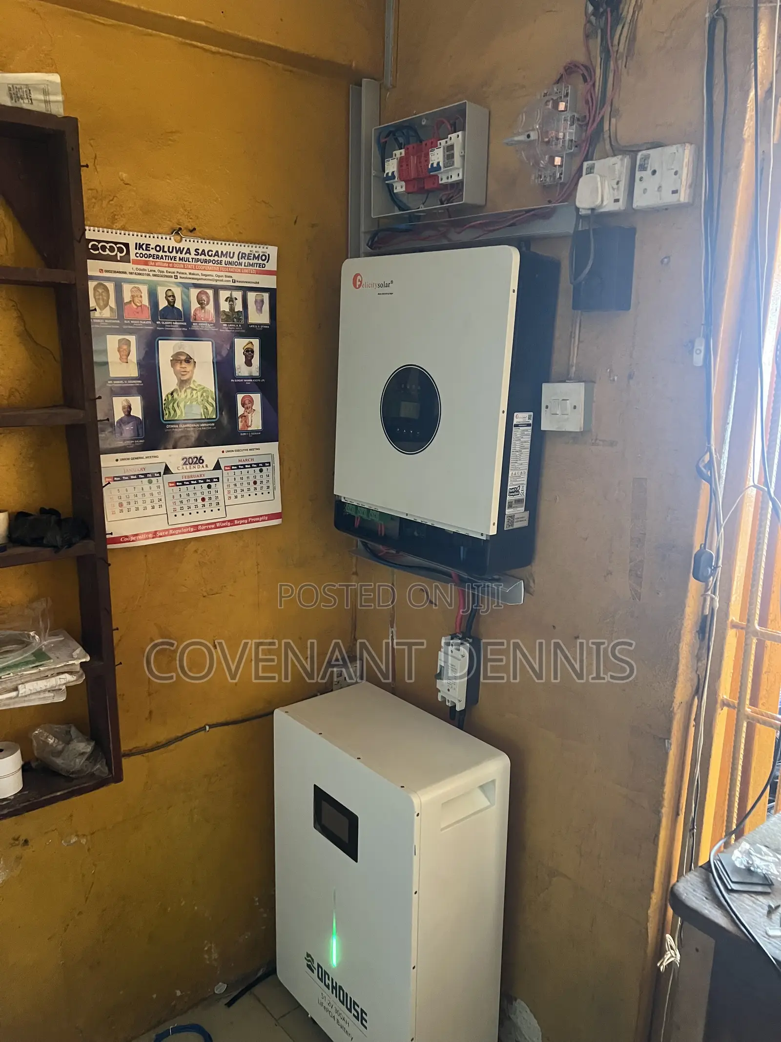Felicity 12kva Inverter + Eco Worthy 15kwh Lithium Battery Full Set Up