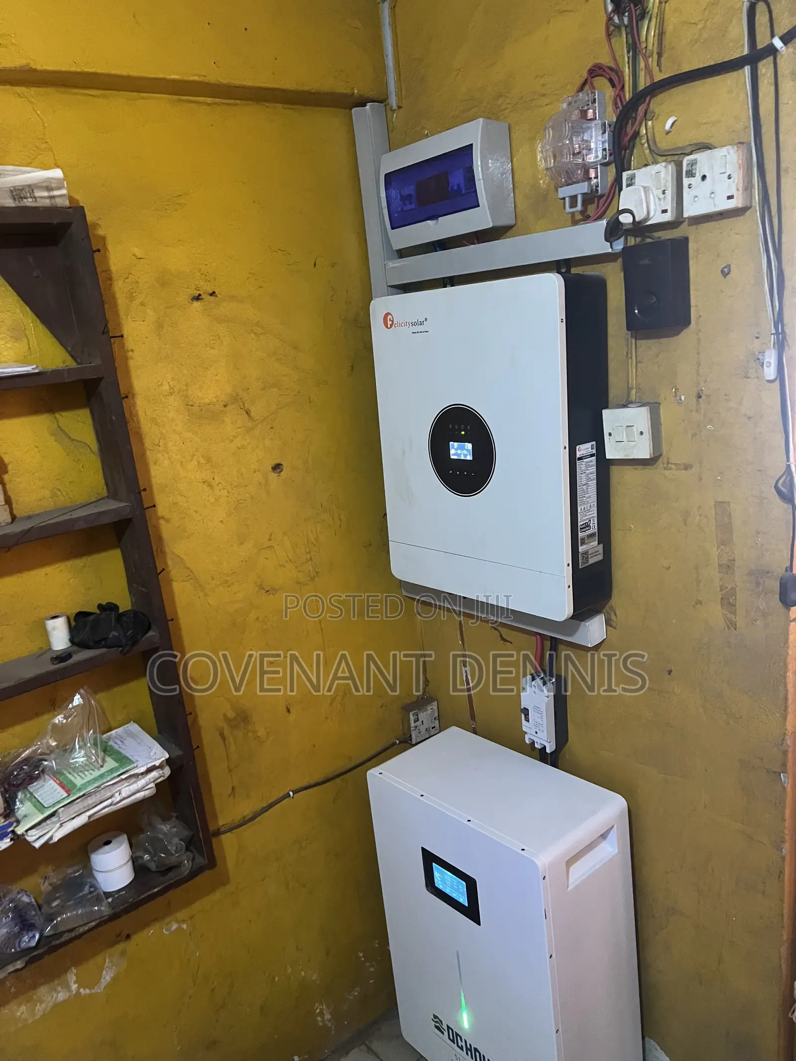 Felicity 12kva Inverter + Eco Worthy 15kwh Lithium Battery Full Set Up