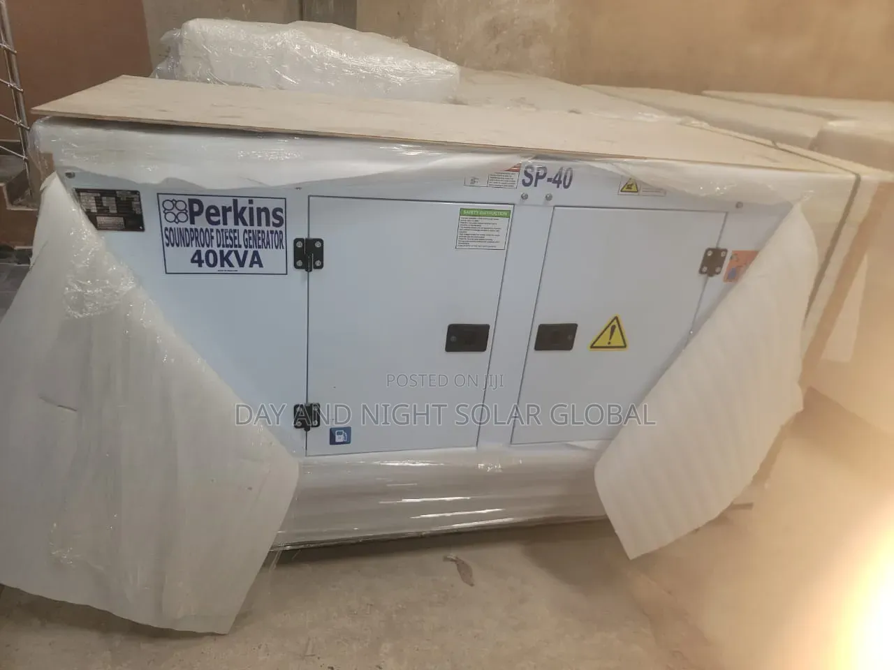 40kva Perkins Soundproof Diesel Generator