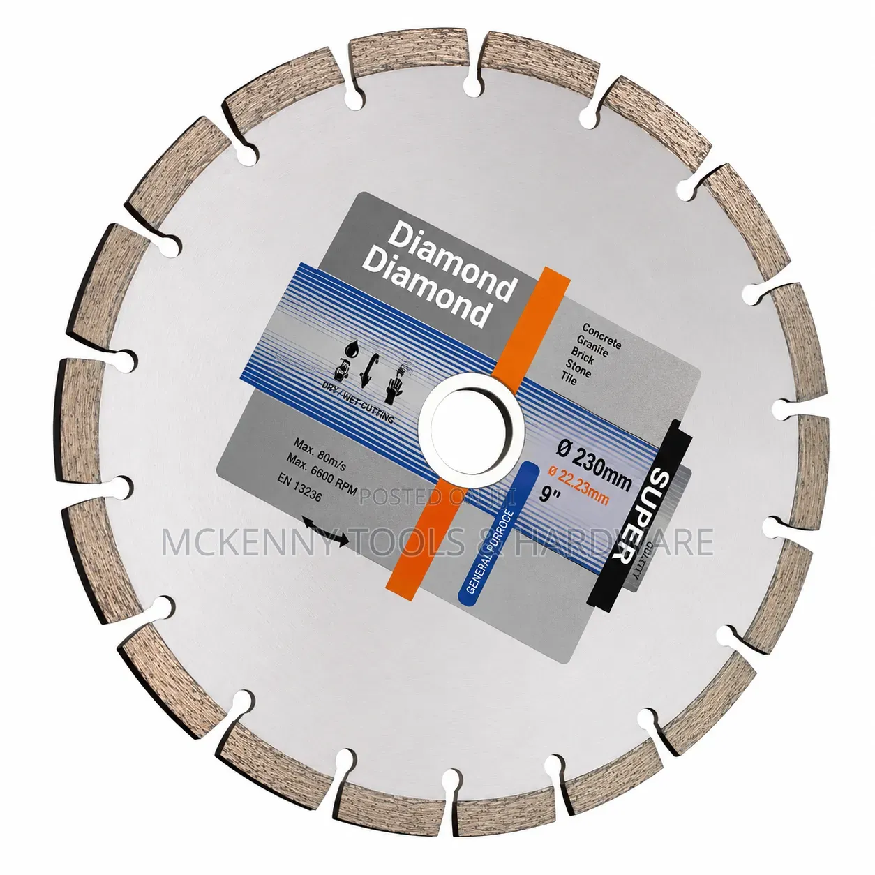 Dronco Super Diamond General Purpose Segmented Cutting Disc