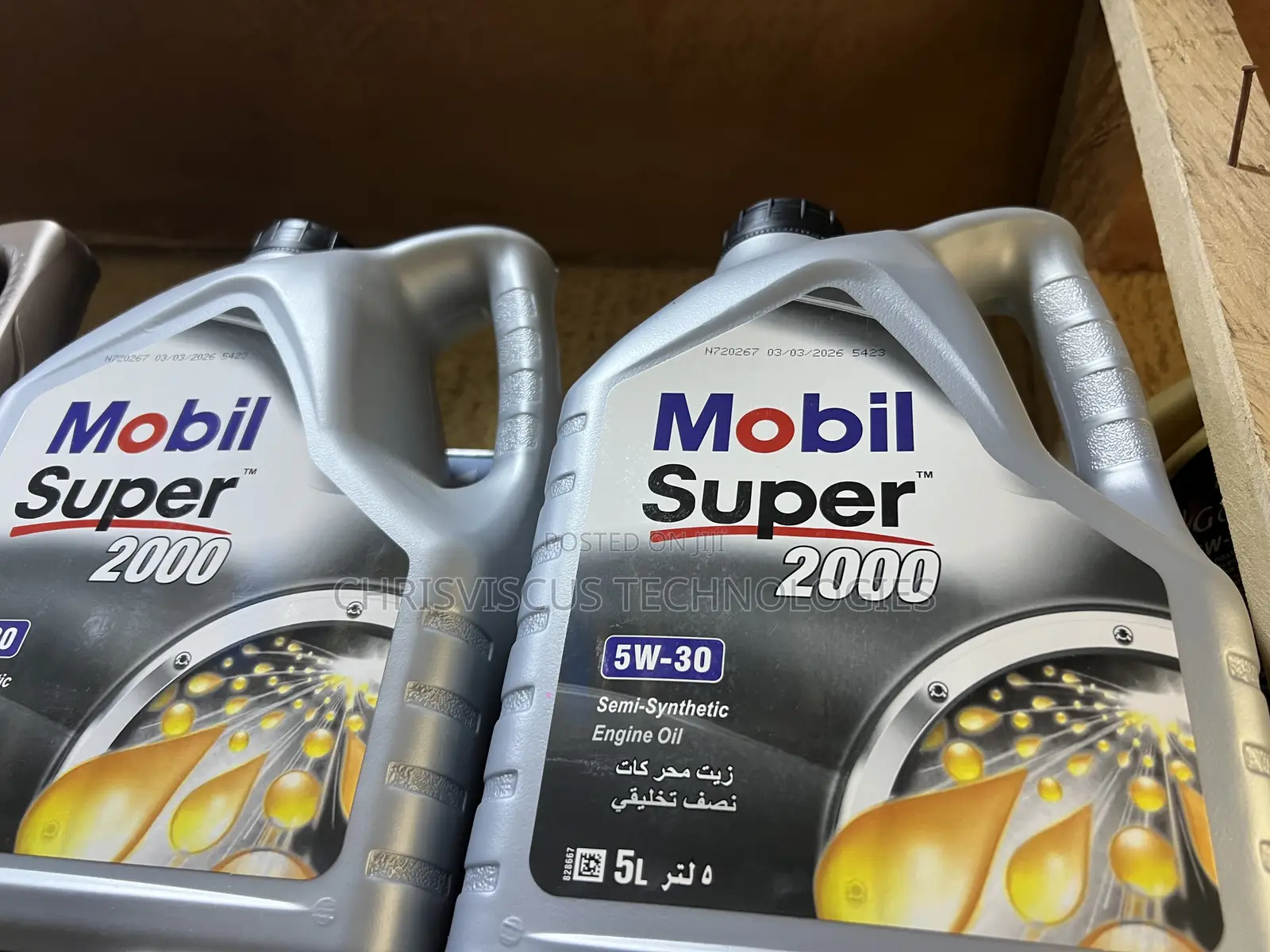 Mobile Super 2000 Semi - Synthetic 5liters