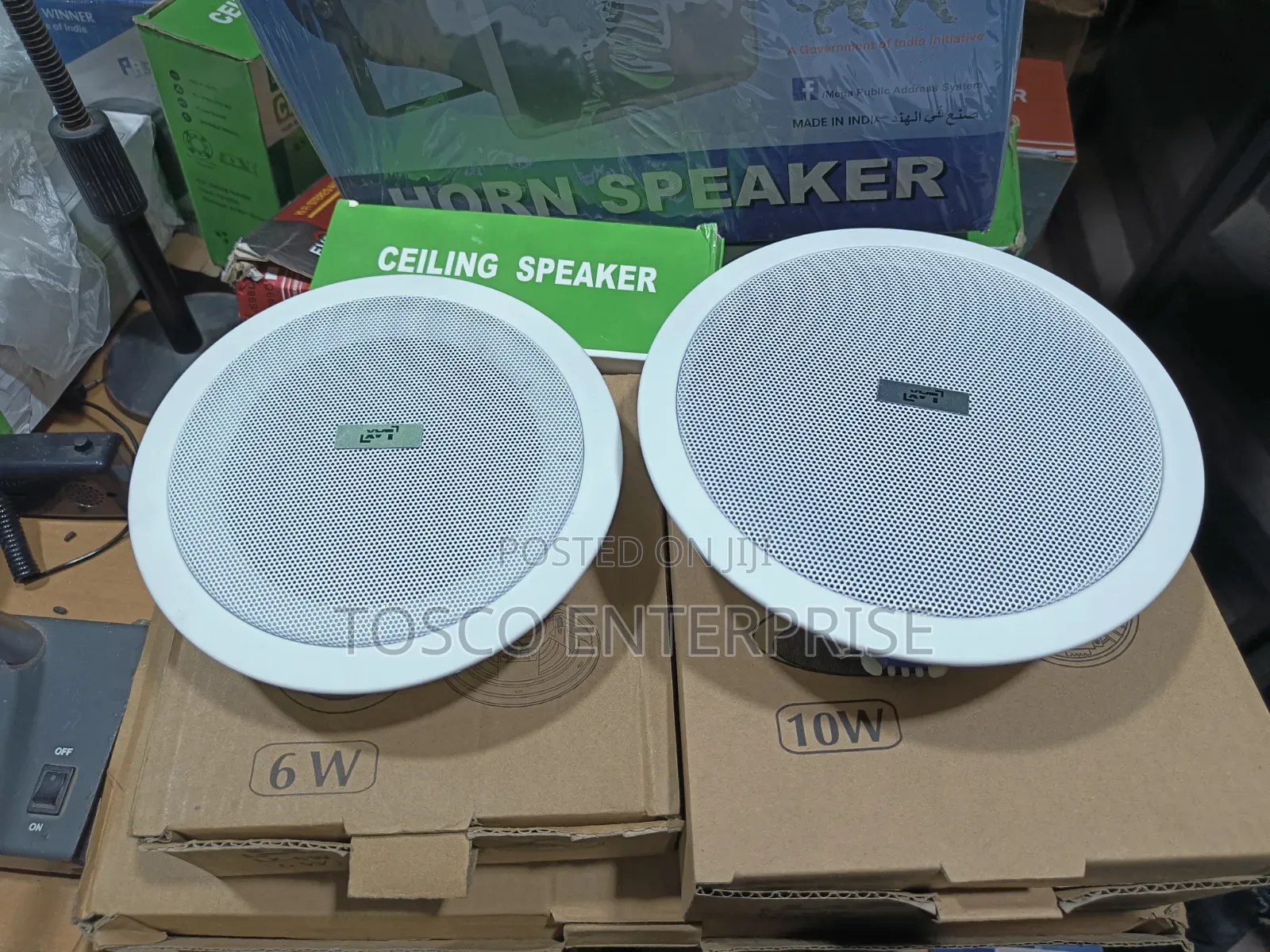 6 and 10watts Ceiling Speaker
