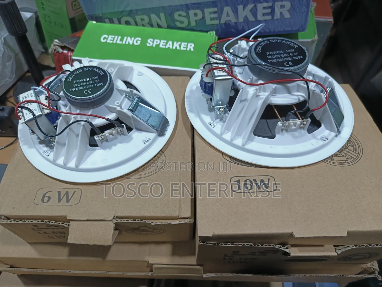6 and 10watts Ceiling Speaker