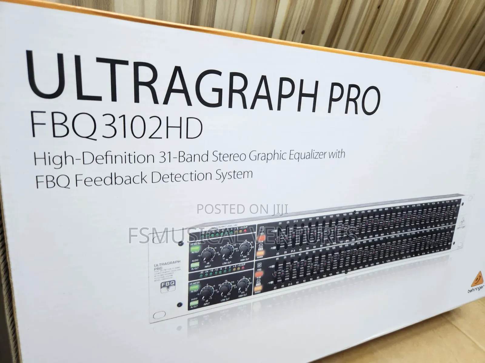 Behringer ULTRAGRAPH PRO FBQ3102HD Graphic Equalizer