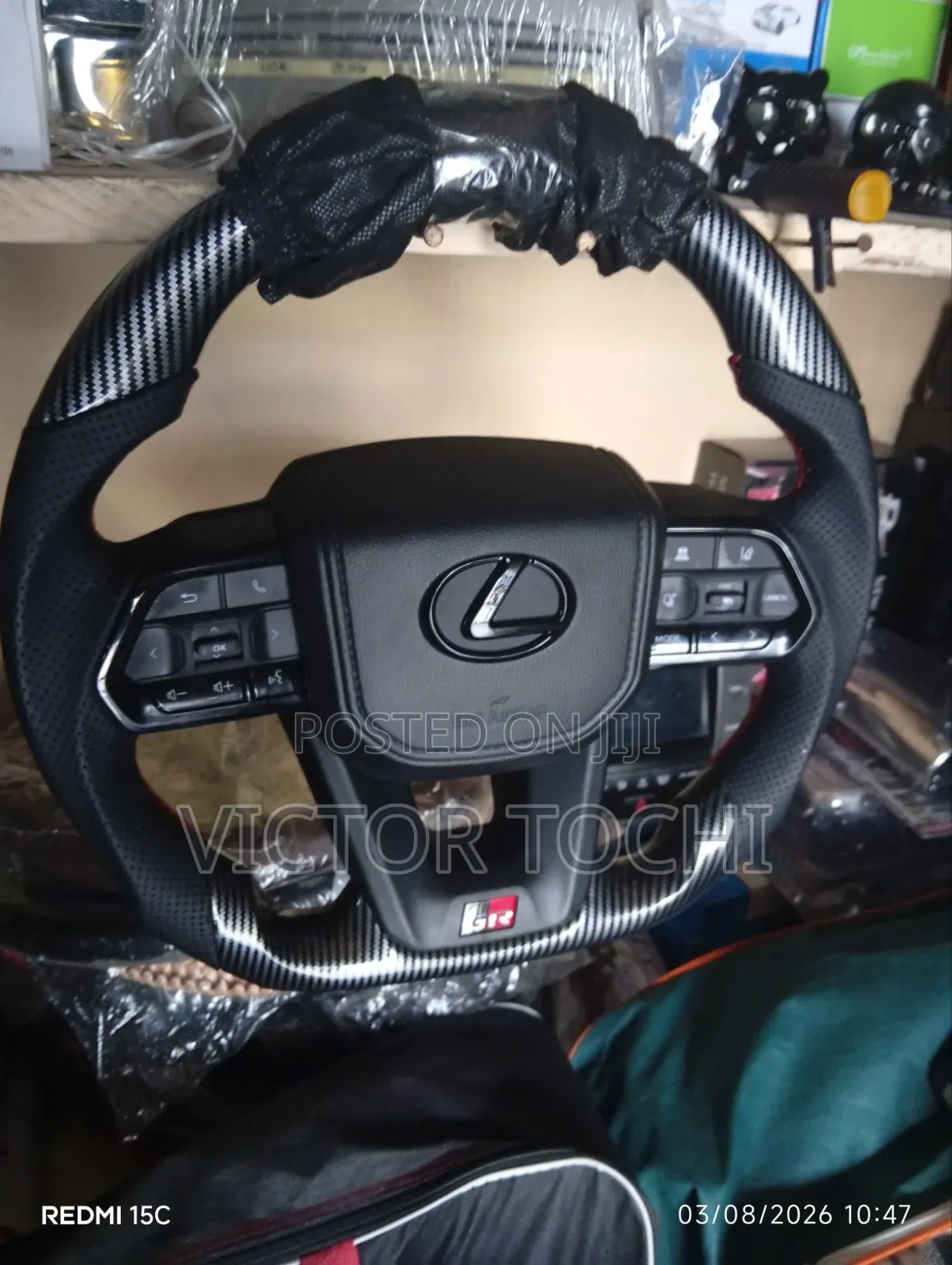 Latest Toyota Lexus Gr Steering Wheel Carbon Fiber