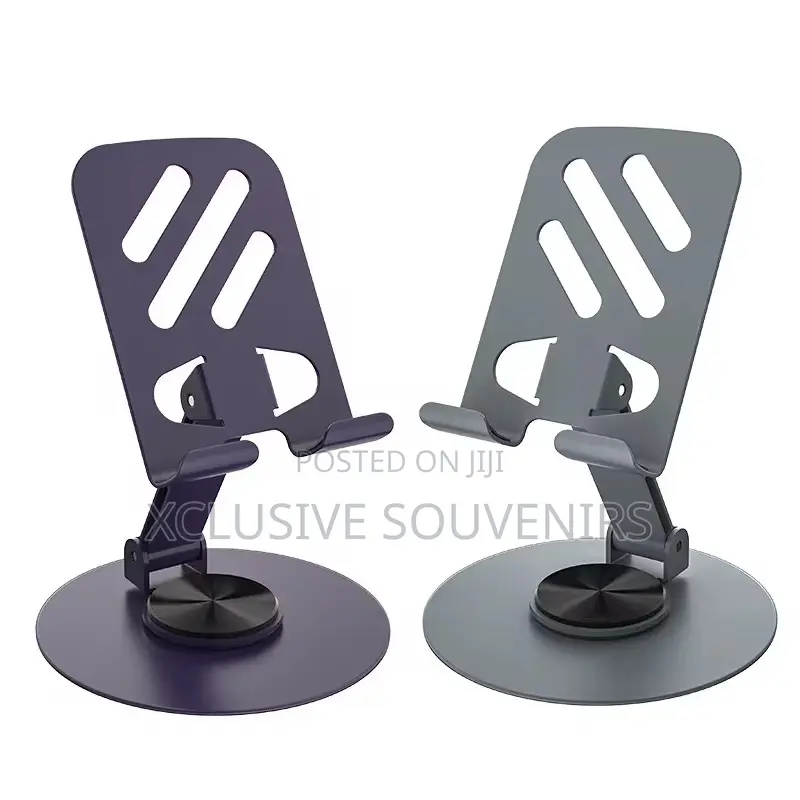 360° Rotating Metal Multifunctional Foldable Mobile Phone Stand/Holder