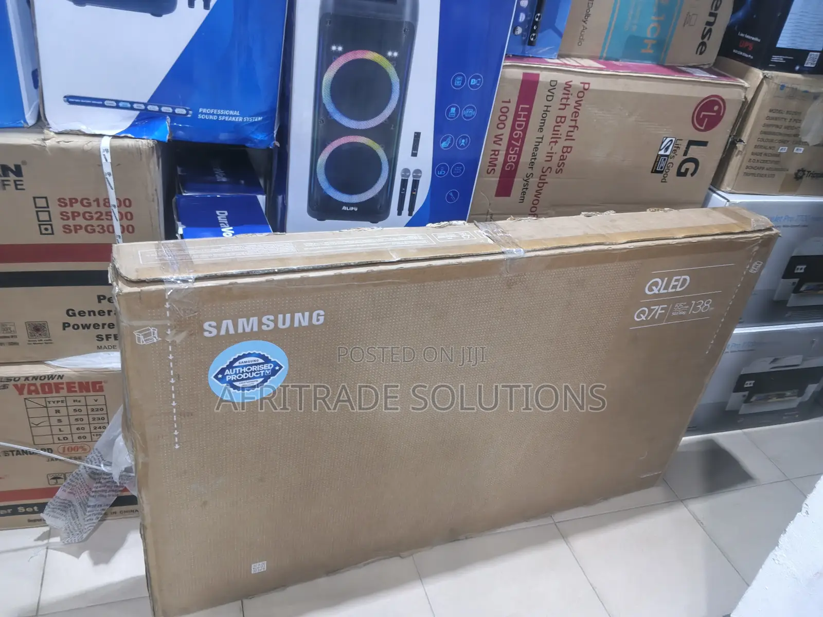Samsung 55" Q7F Crystal Clear QLED TV
