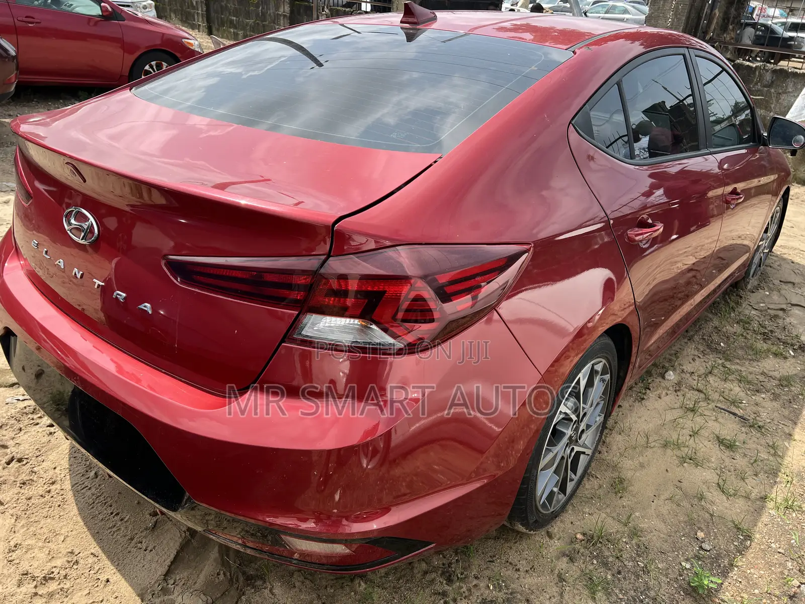 Hyundai Elantra Limited 2020 Red