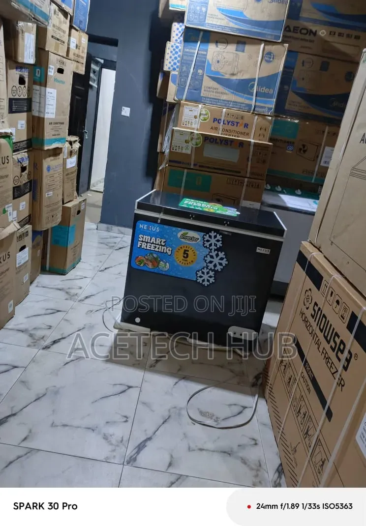Fast Cooling Nexus 200L Chest Freezer