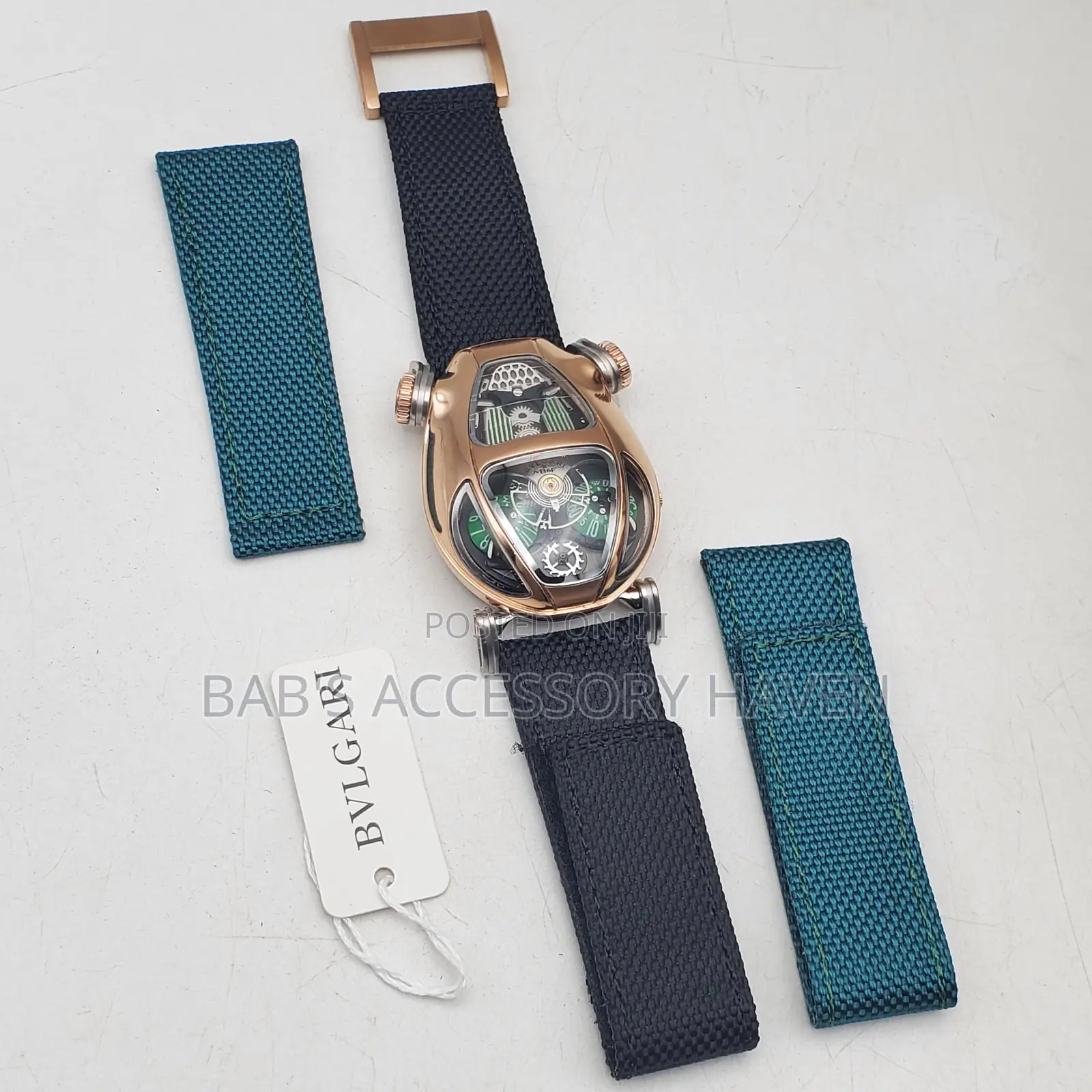 High Quality MBF Bulgari Double Strap Watch