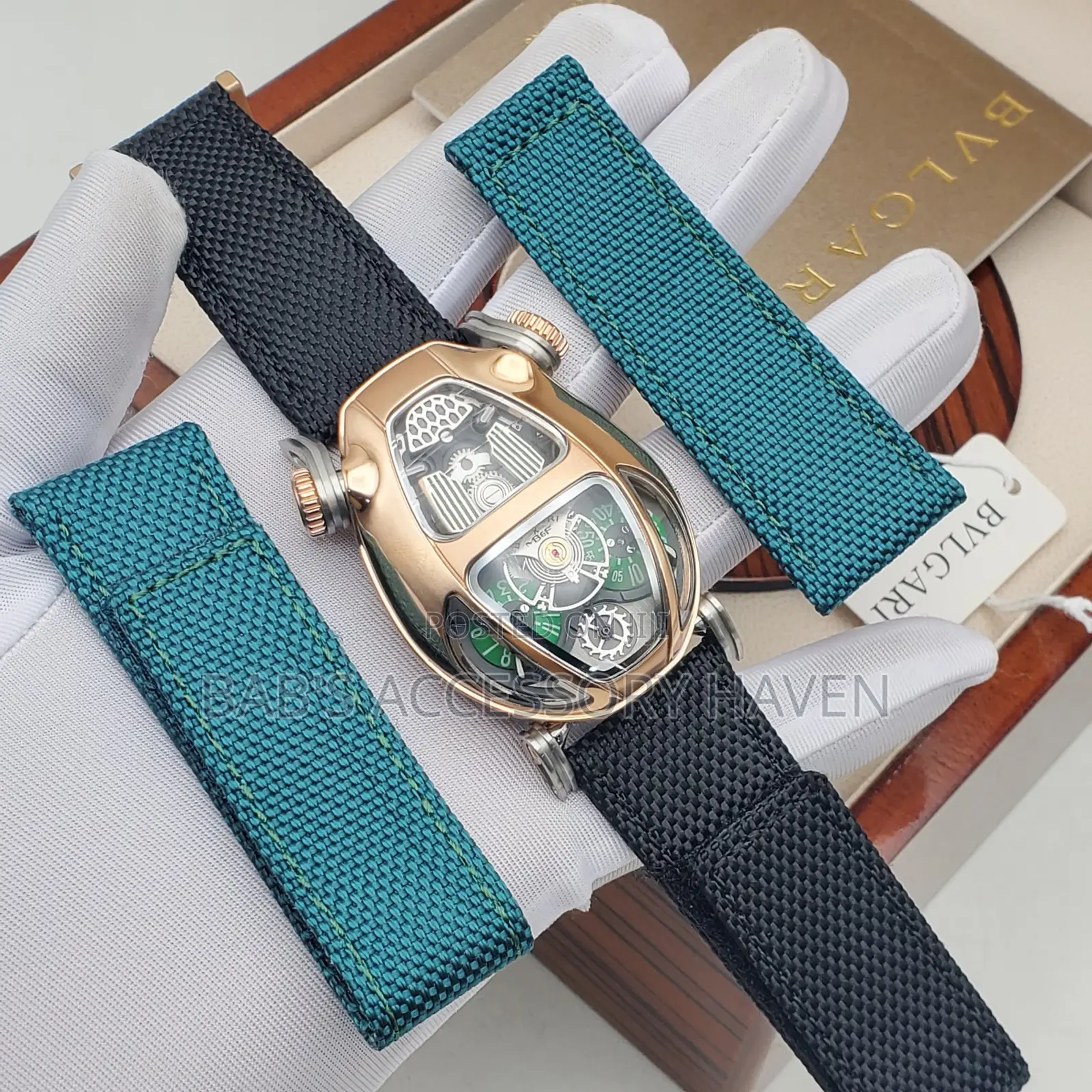 High Quality MBF Bulgari Double Strap Watch