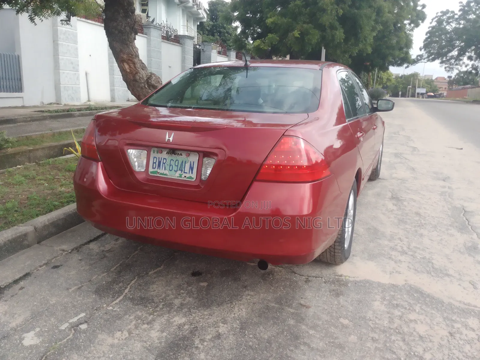 Honda Accord 2007 Red