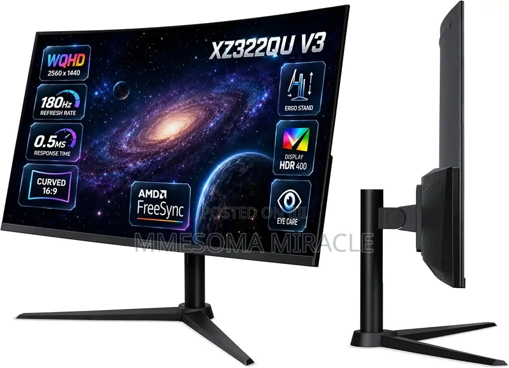Acer Nitro 32” Curved Gaming Monitor