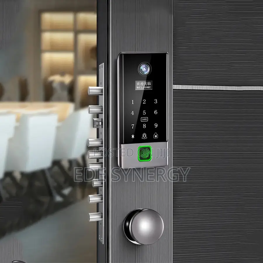 Fully Automatic Face/Camera Wifi Main Door Lock Biometric Fingerprint