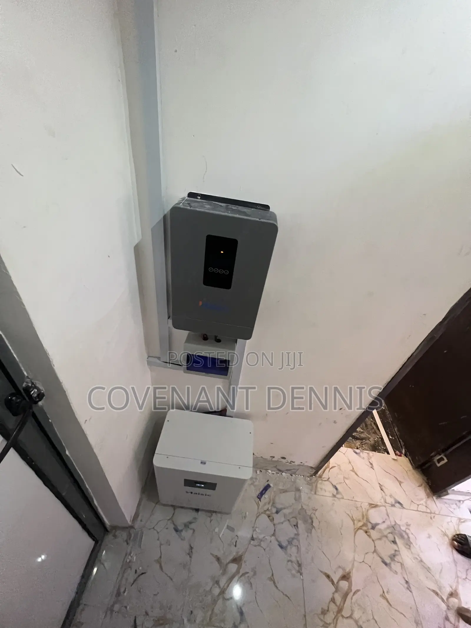Haisic 4kva 24v Inverter With 8kwh 24v Lithium Battery Full Set Up