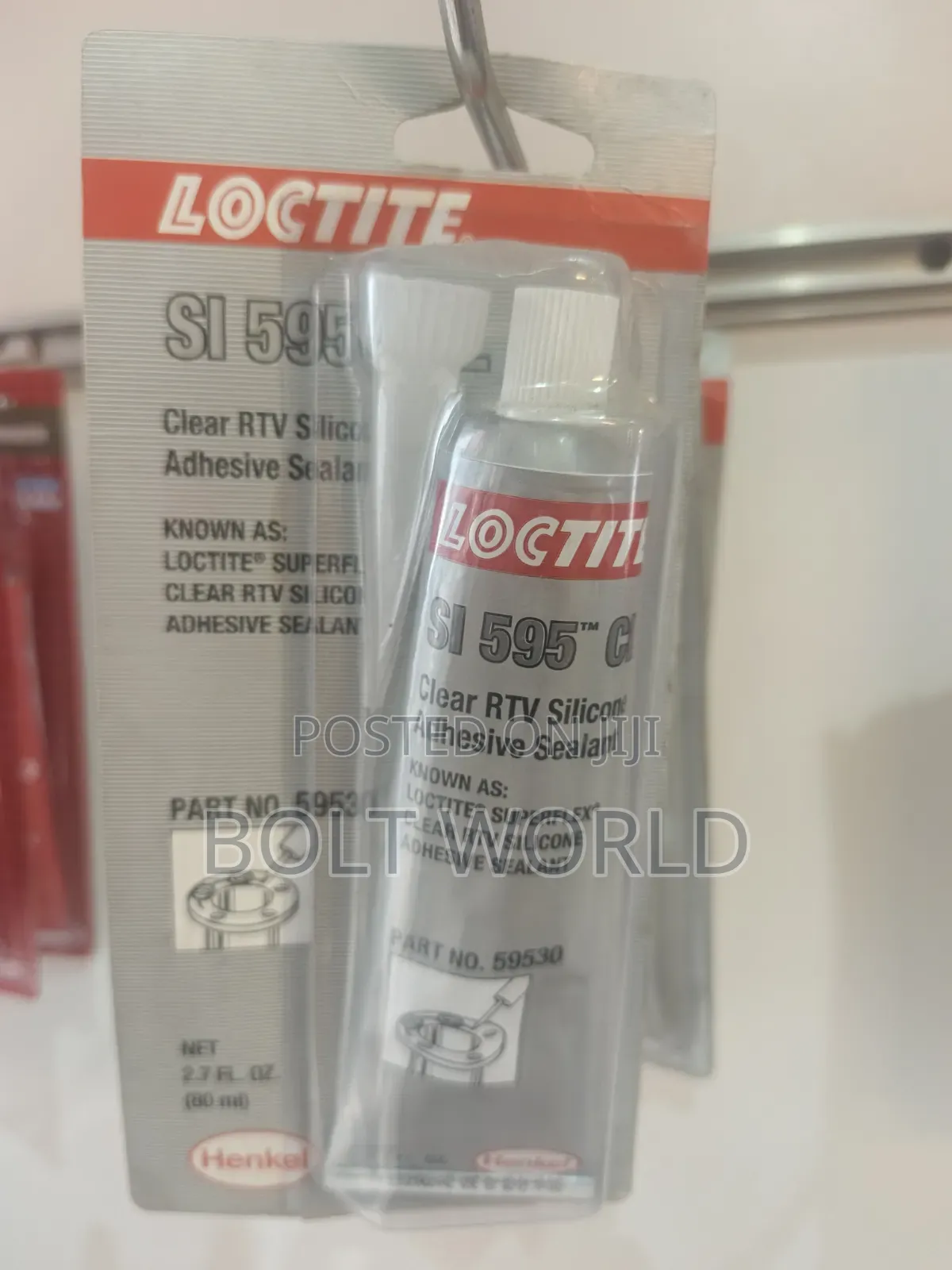 Loctite SI 595Tm Cl Clear RTV Silicon Adhesive Sealant
