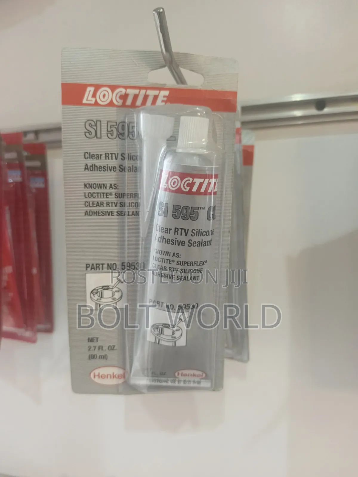 Loctite SI 595Tm Cl Clear RTV Silicon Adhesive Sealant