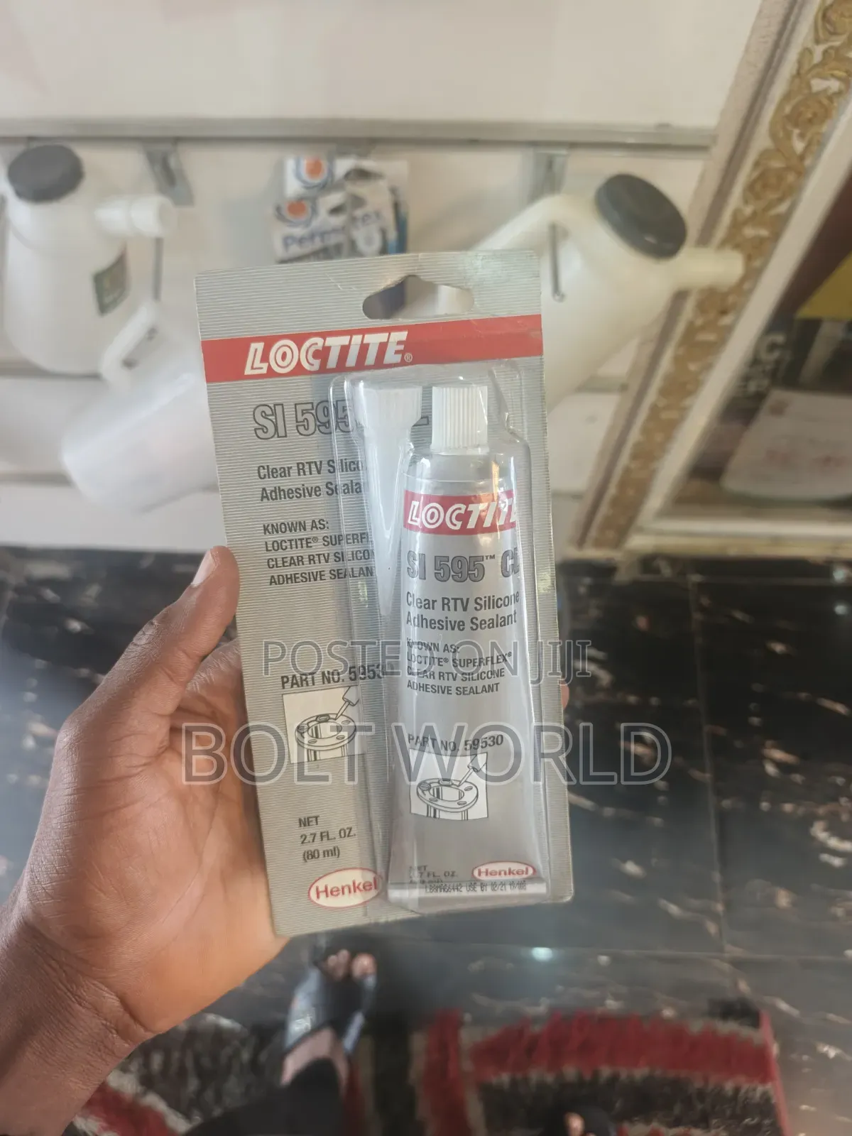 Loctite SI 595Tm Cl Clear RTV Silicon Adhesive Sealant