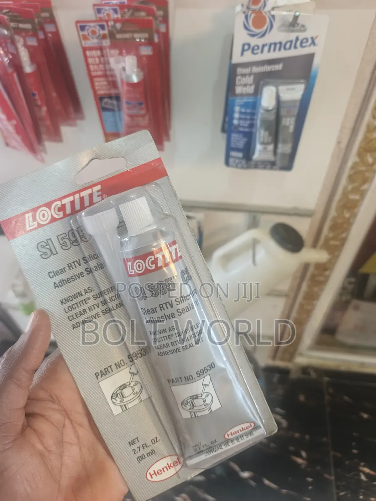 Loctite SI 595Tm Cl Clear RTV Silicon Adhesive Sealant