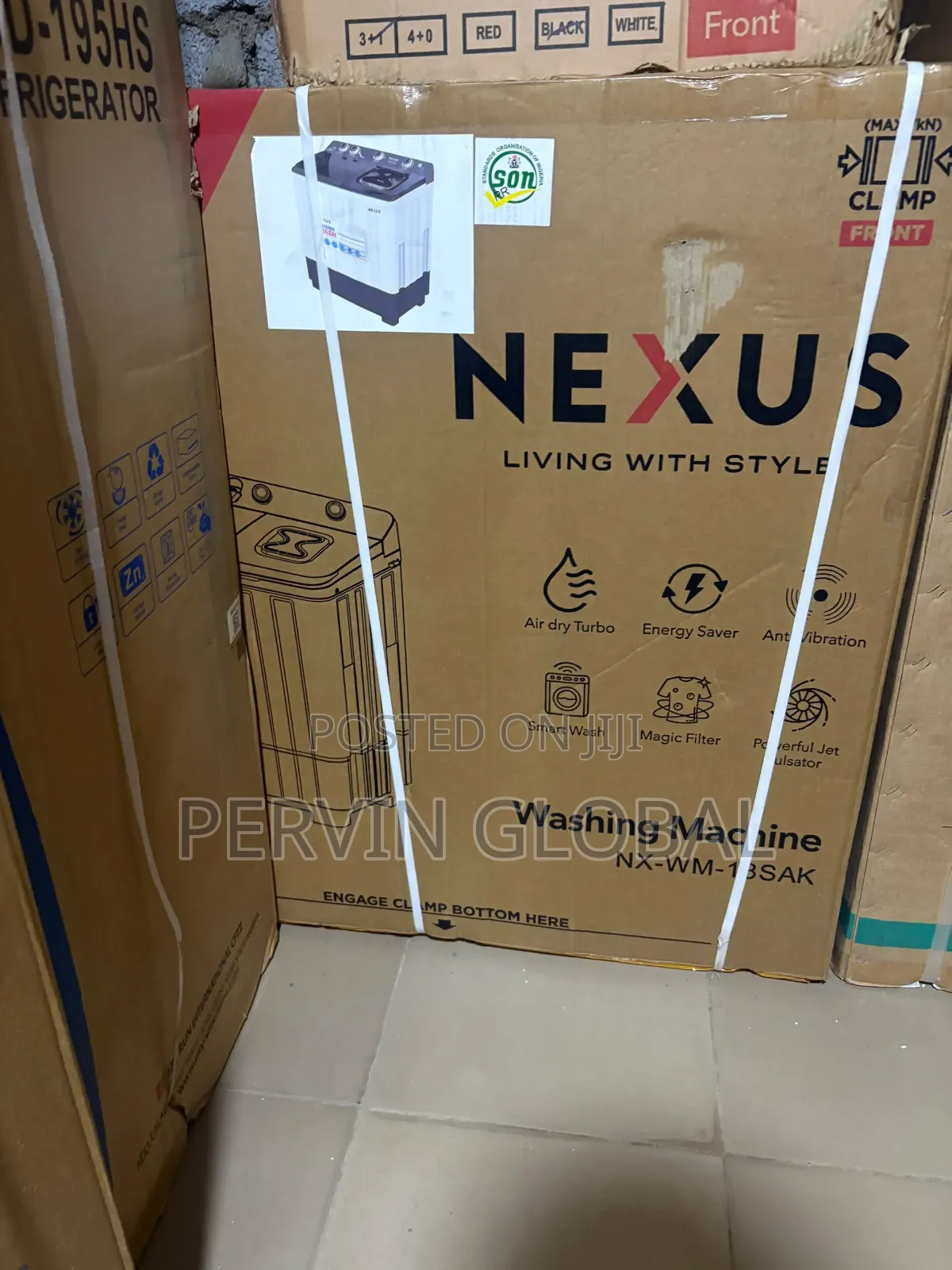 Nexus Washing Machine NX-13SAK 13kg