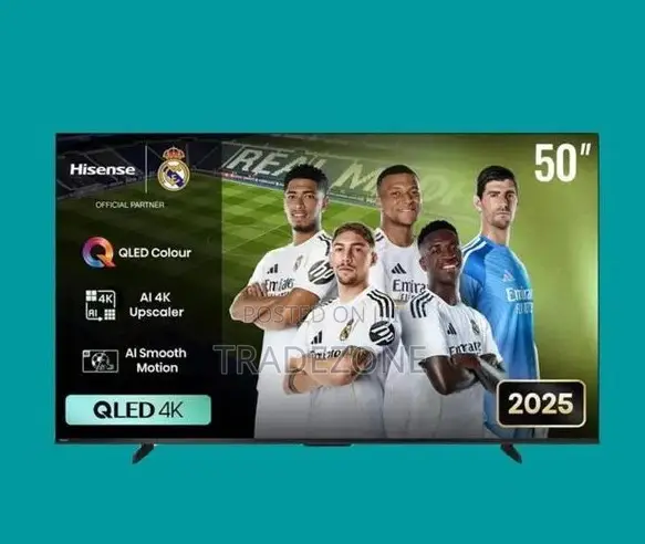 Hisense 50 Inch QLED Smart TV WITH Quantum High Colour 50Q6Q