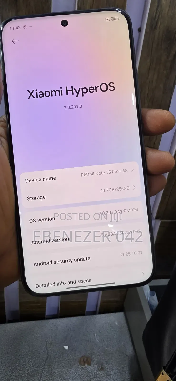 Xiaomi Redmi Note 15 Pro+ 256 GB Black