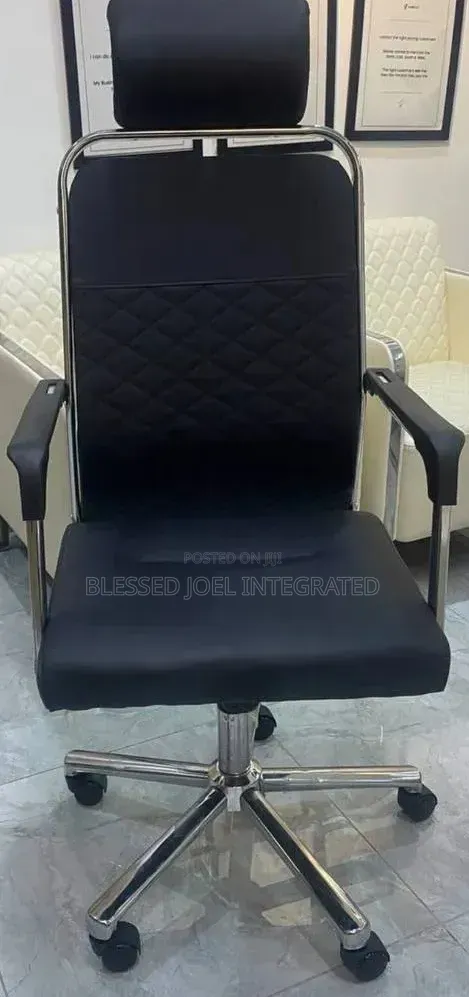 Office Swivel Chair With Headrest