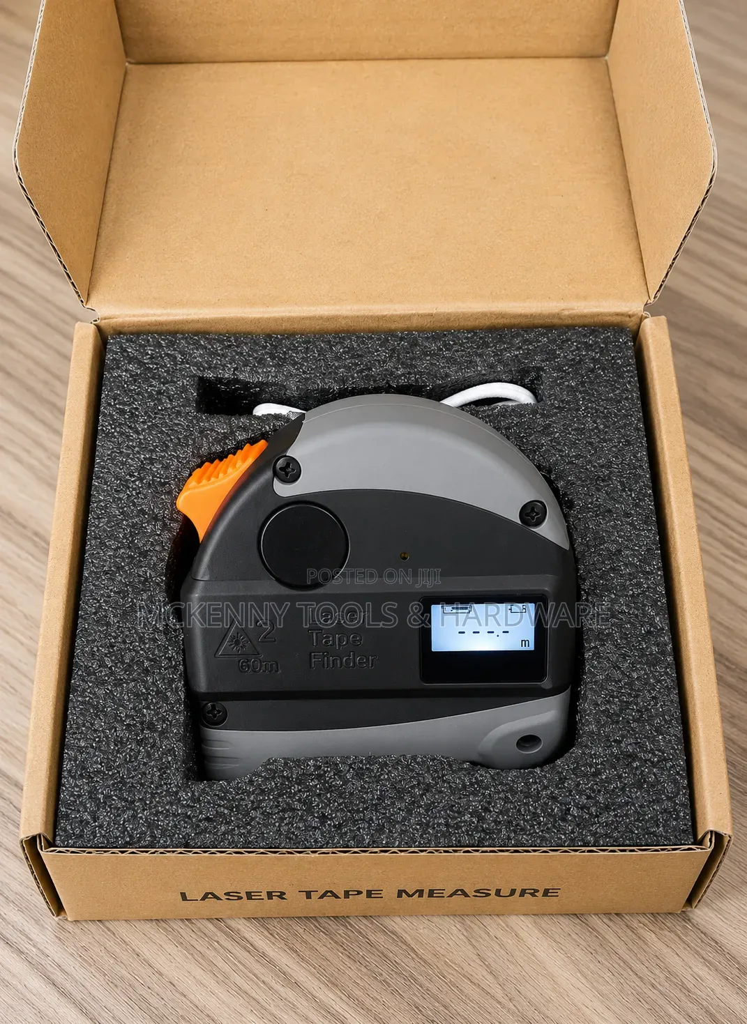 2-in-1 Digital Laser Tape Finder Measure