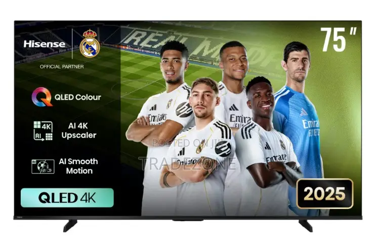 Hisense 75′′ Qled Smart TV 75q6q