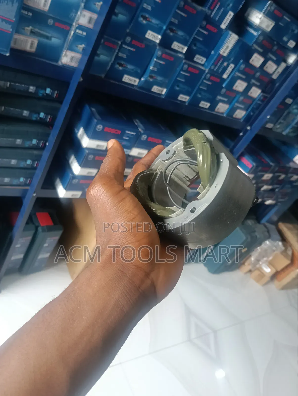 Original Bosch GWS 2200 Field Coil (Stator) – Angle Grinder Spare Part
