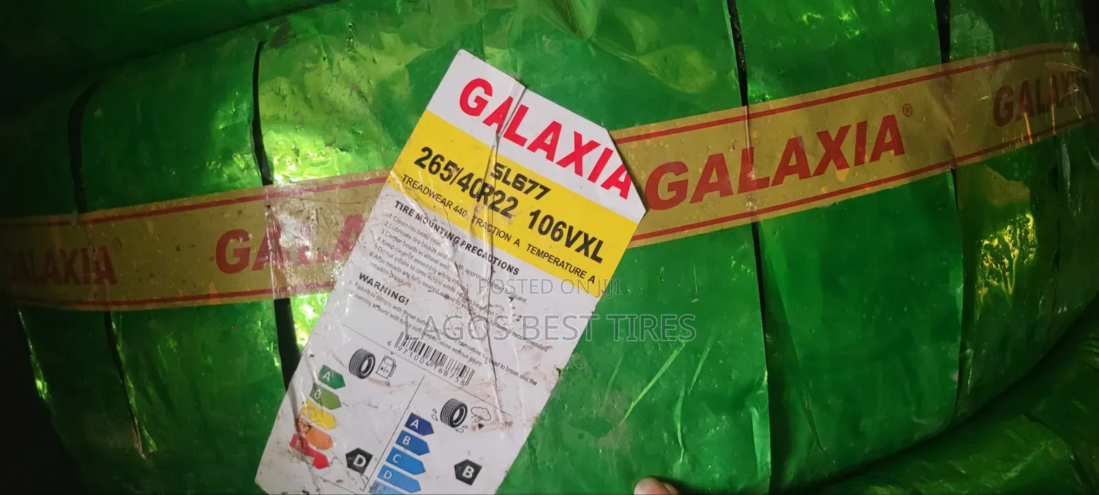  Brand New Galaxia SL677 – 265/40r22  2years Warranty