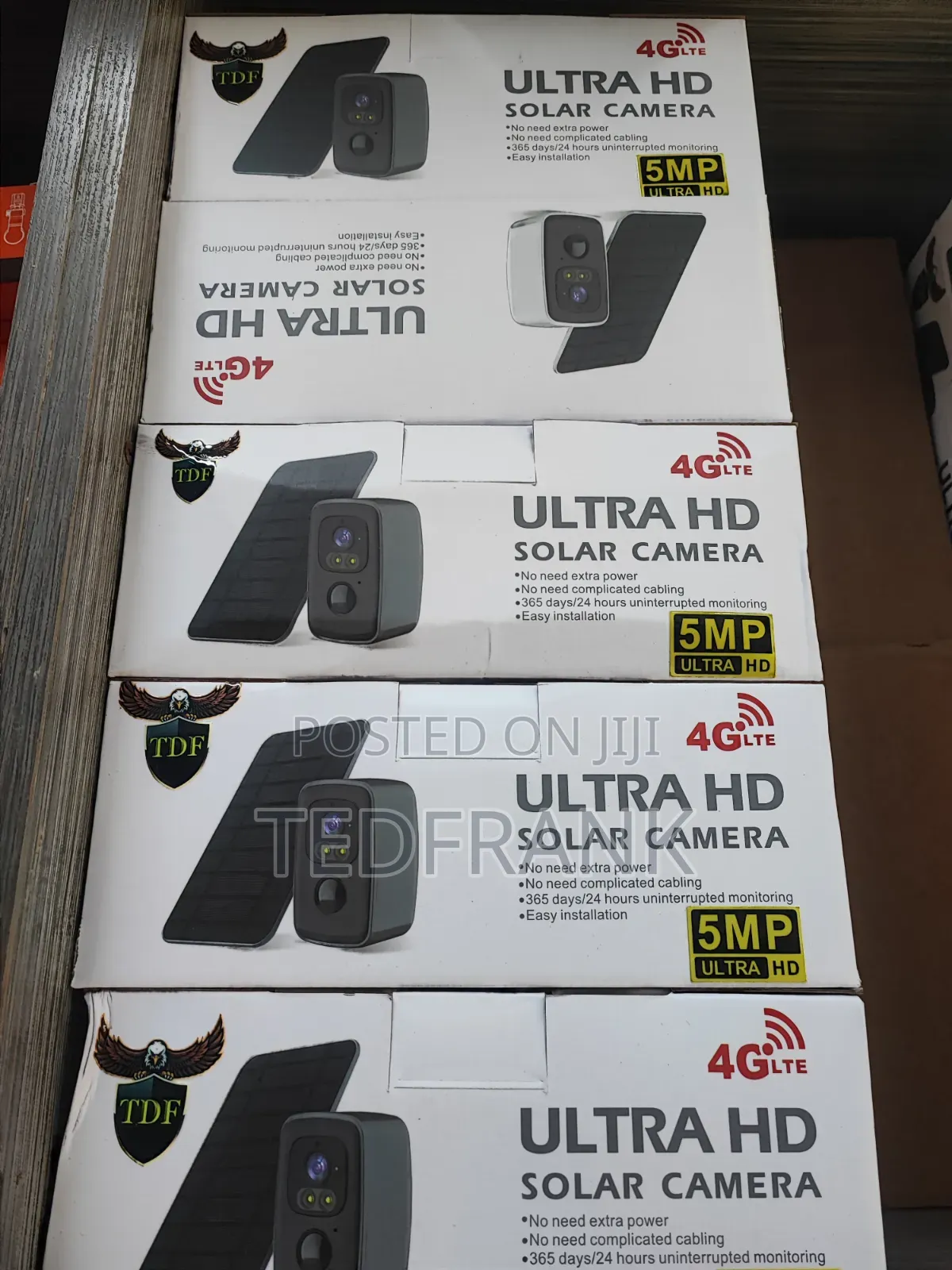 TDF 4g Lte Ultra Hd Solar Cameras (5mp)