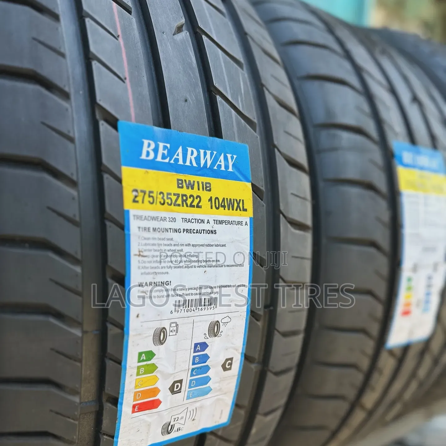  Brand New Bearway BW118 – 275/35zr22  2years Warranty Original